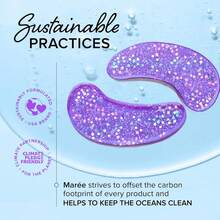 MAREE Eye Gels - Under Eye Patches For Puffy Eyes And Dark Circles With Natural Marine Collagen &Amp; Hyaluronic Acid - Anti-Aging Masks For Face To Soothe Puffiness - Undereye Mask Patches - Multicolor - View 8