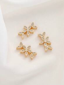 1 buc. Mărgele distanțiere în formă de floare, nu sunt ușor alergice la pierderea culorii, potrivite pentru confecționarea de coliere, brățări, lanțuri de corp, podoabe de coafură, accesorii de damă. Creați-vă propriile accesorii speciale pentru doamne. Accesorii pentru confecționarea bijuteriilor de Halloween. Accesorii pentru brelocuri. Accesorii DIY pentru bijuterii glamour.