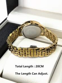 Pablo Raez 1 件 18K 金珠宝女士手表不锈钢金色顶级 AAA 品质夏季配饰复古女士手表奢华正装手表 IPS IPG 镀层优雅全新特别独特华丽设计石英手表时尚白色外壳表面 - 均碼 - 查看 10