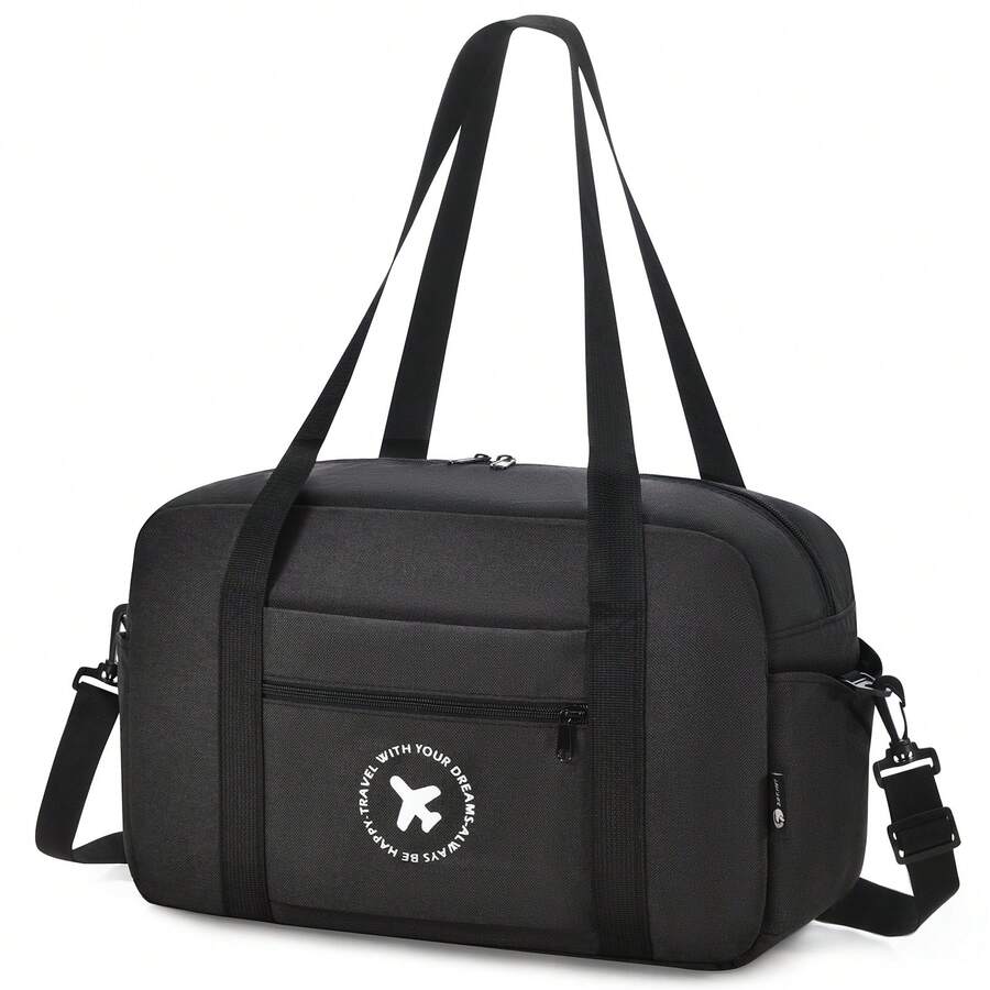 BAGSMART Borsa Da Viaggio Beauty Case Leggera E Apribile - Trousse Da Toeletta Con Gancio E 7 Scomparti - Perfetta Per Trucco, Cosmetici E Viaggi - Colore Rosa - 4