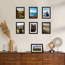 Tomnk 12 Pack 4x6/5x7/8x10 Picture Frame With Glass - Black Picture Frame - Wide Photo Frames For Vertical Or Horizontal Wall Display - Black, For Home Decor, Wall Decor, Party Decor - Black - View 9