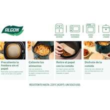 Algon Parchment - Cuadrado 24 cm - Ver 4