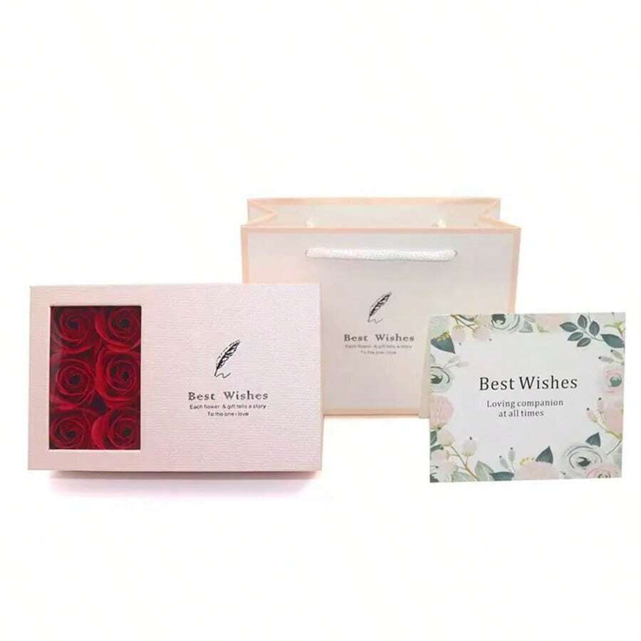 Gift Wrap Boxes - Pink - View 1