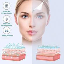 Vaporizador Humidificador Profesional Facial Multifuncional Spa Ozono Estetica Barberia Casa Hogar Instrumento De Vapor Belleza Skin Para Rostro Cuidado Poros Puntos Negros Para Exfoliar Facil Practico Utilizar De Varias Posiciones - Tipo de Enchufe A USA (110-127V) - Ver 11
