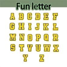 26/104 Peças Série de Letras Multicoloridas Encantos de Sapato, Adequado para Sandálias e Chinelos, Decoração de Sapato em PVC, Unissex, Natal, Aniversário, Presentes de Festa