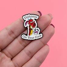 Disney 1 pièce Broche émail Mulan & Mushu Disney - Adorable badge pour sacs et vêtements, école