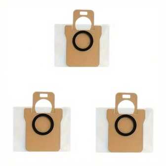 Three Dust Bags For Dream S10/S20/X10/X20/S10 Pro/S20 Pro/X20 Pro Plus/L10s. Super Durable Dust Collection Bags For Efficient Dusting And Home Cleaning.