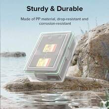 Llano相機電池盒專業防水防潑防護記憶卡sd Tf卡保護套 - LJN-DCH06(適用於LP-E17) - 查看 4