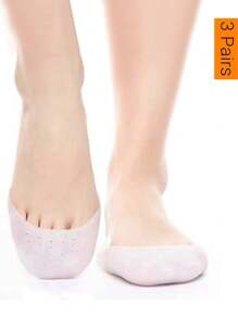 Silicone Toe Caps Protector, Toe Sleeve Forefoot Cushion Pads, Heel Grips, Half Insoles & Shoe Fillers For High Heels