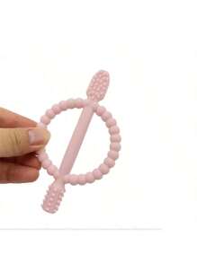 1 pieza Cepillo de dientes infantil, gel masticable para encías, barra de moler, juguete mordedor con agua hirviente, cepillo de dientes para bebé, cepillo de dientes para niños