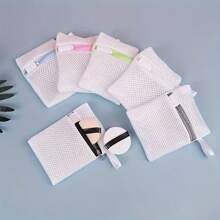 Bolsas de detergente para ropa de uso múltiple, mini bolsas de malla reutilizables para perlas de fragancia, bolas de polvo y talla grande - Adecuado para lavadoras