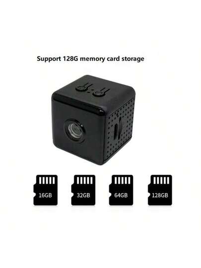 1pc Mini Full HD Wireless 1080P Surveillance Camera, Supporting WIFI Link, Night Vision, Two Way Voice Call, Motion Detection Functions, Convenient Installation, Remote Viewing Through APP, Taking Care Of Children, The Elderly Pets, Very Family. view 5