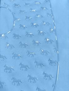 Women's Sky Blue Horseback Riding Leggings, Mid-Waist, Slimming, Pockets On Sides, Friction-Resistant, Elastic, Breathable, Sweat-Wicking, Soft And Comfortable, Suitable For Outdoor Horse Riding Sports - Baby Blue - View 8