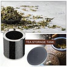 3pcs Sugar Canisters Jars Diamond Crushed Crystal Filled Easy Clean With Lid Containers For Jam Tea Coffee Beans Cookie Snack Flour Sugar - Grey - View 6