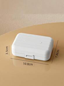 1pc/2pcs Pill Case, Portable Sealed Medicine Box, Mini Portable Pills Organizer Case, Waterproof And Moisture-Proof Travel Medicine Storage Box Small Pill Box With Separate Layers, Pocket Pill Box, Dispenser For Purse Vitamin Fish Oil Compartments Container Medicine Box, Medicine Organizer, Suitable For Outdoor Camping, Hiking, Fishing, Moisture-Proof, Mountaineering, And Travel - Multicolor - View 13