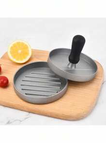 1pc Hamburger Patty Maker And 100pcs Non-Stick Burger Press Paper Set, Kitchen Tool And Accessory, Suitable For Holiday Parties, Gatherings, Family Meals, And Homemade Burger Patties