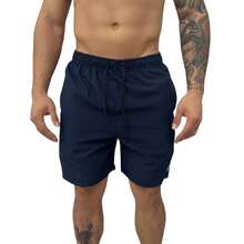 Men's Shorts Gym Training Beach Casual - Azul Marino - Ver 2