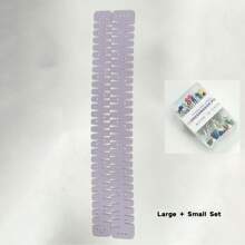 1 Grande e 1 Piccolo + 50pz Fermagli in silicone per orlo, eccellenti strumenti per cucire, ottimi anche come regalo per mamme e sarti, piccoli utensili molto interessanti e utili