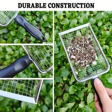 Set Of 2 Gardening Soil Sieves- Portable Garden Sieve With Handle- Garden Planting Compost, Rock And Sand Dirt Sifting Tool, 3.8/5mm Mesh, With Handle- Essential Garden Tool For Flower And Vegetable Planting - Multicolor - View 5