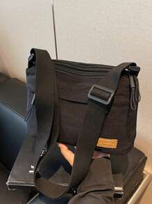 Fashionable Casual Niche Minimalist Korean Style Shoulder Bag, Multi-Compartment New Design Women Crossbody Bag