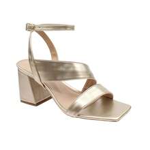 Valle Shoes Women's Casual Mid-Heel Sandal - Vàng - Xem 4