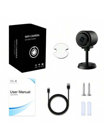 Mini Security Camera, 1080P WiFi Camera (2.4G Only) Indoor Outdoor Night Vision, Motion Detection, Cloud SD Storage, APP Remote Control, Home Baby Pet Surveillance view 8