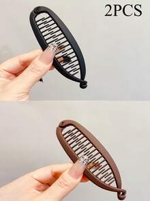 Wave Clip, Minimalist Banana Clip, A-Type Clip For Bun, Half-Up High Ponytail Clip, Women's Magical Weapon For Hairstyles, Not Suitable For Long Hair, Santa Gift, Valentine's Day Gift, Christmas Stocking Stuffer, Personalized Gift, Christmas Gift