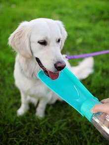 PETSIN 1入組隨機色寵物可折疊水瓶 - 彩色 - 查看 8