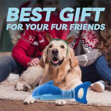 Crinkle Blue Shark Dog Toys For Aggressive Chewers, Dog Toys To Keep Them Busy, Interactive Squeaky Pet Toys, For Puppy Toys For Small,Medium,Large Breeds