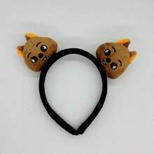 OUZEY SKZ KPOP STAY Stray 15cm Anime Cartoon Personalized Headband, Grey Wolf Yellow Chicken Cartoon Animal Hair Accessory, Fan Support Music Festival Concert Matching Headband.STAY Fan Gifts, Birthday Gifts, Couple Gifts, Party Gifts - Multicolor - View 11