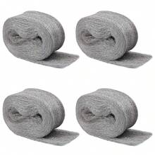 3m Roll Steel Wool Mice Hardware Cloth - 0000 Coarse Wire Wool Gaps Blocker, Hole DIY Fill Fabric Kit Can Stop Rats, Insect, Pest - Grey - View 9