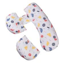 孕妇枕 - U型和H型，可调节可转换设计，在孕期支撑腰部、背部和腹部，帮助缓解疲劳。产后腰腹支撑枕，适合侧睡