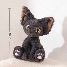 German Curly Cat Plush Toy Cartoon Cat Doll Doll - Multicolor - View 6