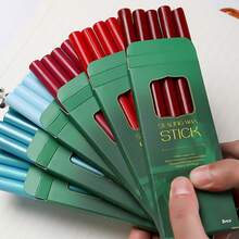 5pcs Sealing Wax Sticks For Stamps,Multicolor Wax Stick , Fire Paint Seal Sealing Wax- Premium Quality Plastic Seal Wax Bars For Invitations, Letters, Envelopes -1.1cm Diameter Boxed Set - For Crafting & DIY Enthusiasts,Back To School,School Supplies