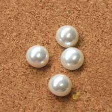 7pcs/14pcs Pearl Flower Shoe Charms, ABS DIY Decorations For Clogs, Sandals, And Hole Footwear, Versatile For Valentine'S Day, Easter, Mardi Gras, Christmas - Craft Accessories For Party And Dance