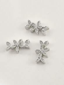 1 buc. Mărgele distanțiere în formă de floare, nu sunt ușor alergice la pierderea culorii, potrivite pentru confecționarea de coliere, brățări, lanțuri de corp, podoabe de coafură, accesorii de damă. Creați-vă propriile accesorii speciale pentru doamne. Accesorii pentru confecționarea bijuteriilor de Halloween. Accesorii pentru brelocuri. Accesorii DIY pentru bijuterii glamour.