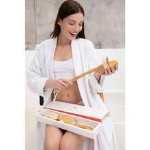 Dry Brushing Body Brush Set – Natural Bristle Spa Exfoliator Kit With Face Cleansing Brush, Long Dry Brushing Body Brush For Lymphatic Drainage & Massaging Cellulite Brush For Smooth, Radiant Skin - 1 - View 6