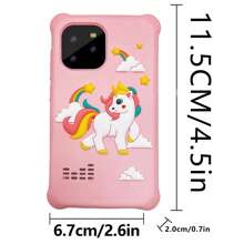 Kids Smart Phone , Christmas Birthday Gifts For Girls Age 6-12 Kids Toys Cell Phone, Touchscreen Learning Play Toy Phone With Dual Camera, Game, Music Player, Best Choice For Christmas Gifts