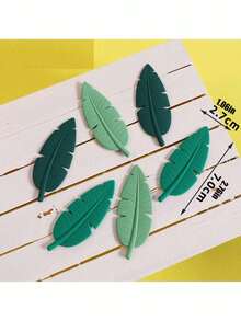 13pcs Or 1pc Forest Leaf Cake Decorations, Jungle Animal Cake Toppers, Lion Giraffe Elephant Monkey Grass Cake Decorations, Happy Birthday Tree Brand Cake Inserts, Suitable For Birthday Cake Decorations, Forest Theme Party Cake Decoration Supplies, Baptism Cake Decorations,Babyshower Cake Toppers(Do Not Touch The Cake Directly; Please Use With A Tray And A White Rod.) - Multicolor - View 7