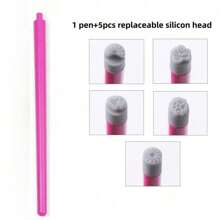 10/30 szt./zestaw silikonowych stempli do zdobienia paznokci, narzędzie do transferu na paznokcie z motywem motyla kwiatowego, w tym długopis do stempli kwiatowych, stempel z różnymi wzorami i narzędzia do kropek, zestaw DIY do zdobienia paznokci, zestaw do stemplowania paznokci bez alkoholu dla kobiet, powrót do szkoły