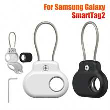 1pc For Sam Sung Galaxy SmartTag 2 Protective Case With Keychain Anti-Lost For Sam Sung Galaxy SmartTag 2 Protective Case Key Wallet