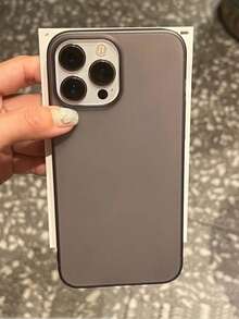 極簡超薄磨砂透明灰色手機殼，適用於 iPhone 18 Pro Max/18 Pro/18/17 Pro Max/17 Pro/17 Air/17/16 Pro Max/16/16 Pro/16 Plus/15/15 Pro Max/15 Pro/15 Plus/11/12/13/14 Pro Max/XS/XR/11 Pro/11 Pro Max/12 Pro/12 Pro Max/13 Pro/13 Pro Max/7 Plus/14 Pro/14 Pro Max/14 Plus，軟殼防滑，手感極佳 - 灰色-磨砂超薄 - 查看 7