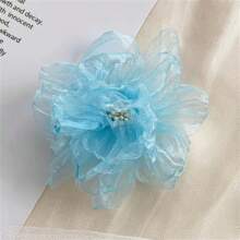 1 Stück exquisiter Blumen Seitenklemm Foto Requisit Haarclip, romantischer ästhetischer Stil Haaraccessoire für Mädchen, Pfingstrosen & Kamelien Design Haarklammer Haarspangen