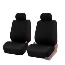 1/2/5 Set All Season Universal Car Seat Cover, Thin Cloth Cushion Pad, Breathable Elastic Mesh Fabric Seat Protector Covers