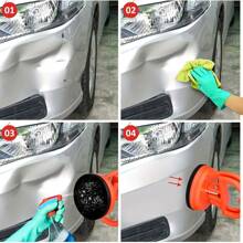 1pc-Pack Silicone Car Dent Puller Set, Strong Suction Cup Dent Remover For Car Body, Glass, Tiles, Mirrors, Mobile Phone Screen Repair - Uncharged Handle Lifter Kit