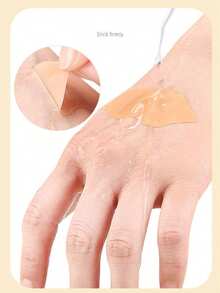 35pcs/Pack Anti-Friction Heel Pads, Adhesive Foot Care Sticker For Shoes, High Heels, Toe, Finger, Invisible Friction Relief Patch For Ankles - Foam Type/35 Patches - View 12