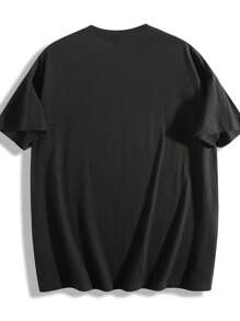 Women's Dark Green T-Shirt - Soft Breathable Cotton Loose Top, Suitable For Daily Casual And Party Wear - Machine Washable Round Neck Summer Shirt, Fashionable Design, Lightweight Short Sleeve Shirt, Must-Have For  Enthusiasts