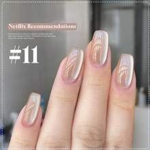 ZHIYAN 15ML/PCS Mirror Glass Bead Cat Eye Gel Nail Polish 2025 Top Selling Ceramic Satin Cat Magnetic Gel Nail Polish Ice Crystal White Moonlight Cat Magnetic Nail Polish Semi Permanent Varnish Nail Decoration For Nail Art Suitable For Toe Nails UV Light Nails Salon Special Use Special Use Suitable For Nail Salon Use Summer Nails Pink Nails Spring Nails Blue Nails Nail Supplies