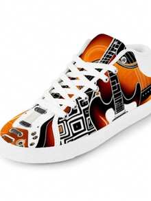 Chukka Canvas Women's Shoes Multicolor Low Top Sneaker - Multicolor - View 6