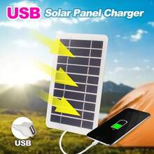 Flexible 2W 3W 5V Solar Panel, Multi-Function USB Solar Panel Charger For Phones